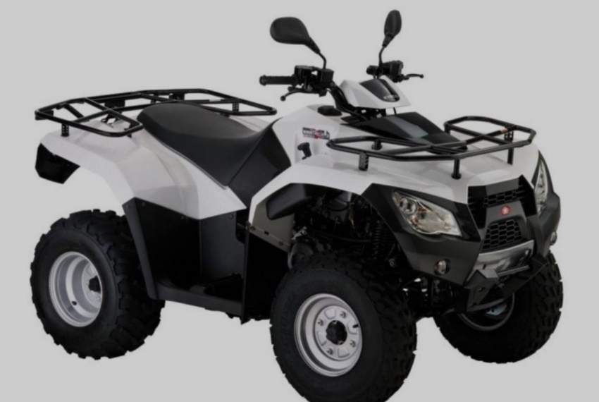 Quad Kymco MXU 300R - from Vrbnik