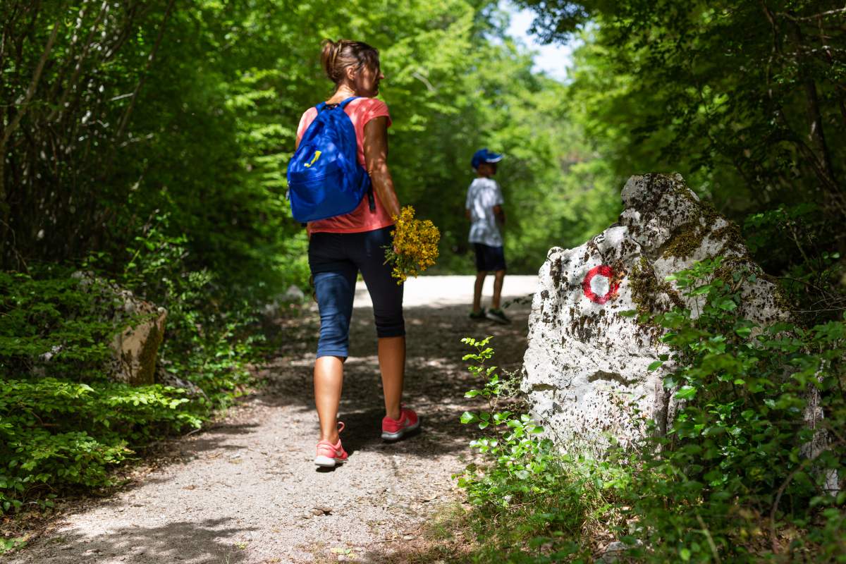 Wanderwegen Risika