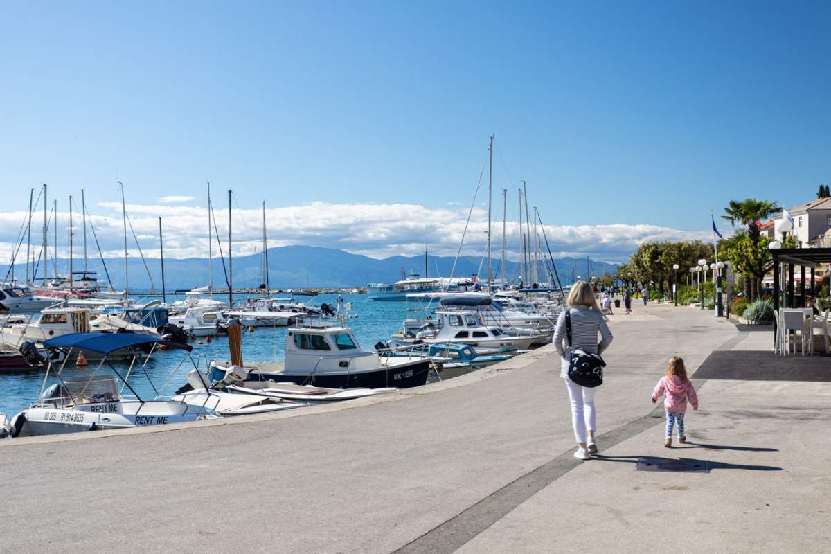 Seafront in Malinska