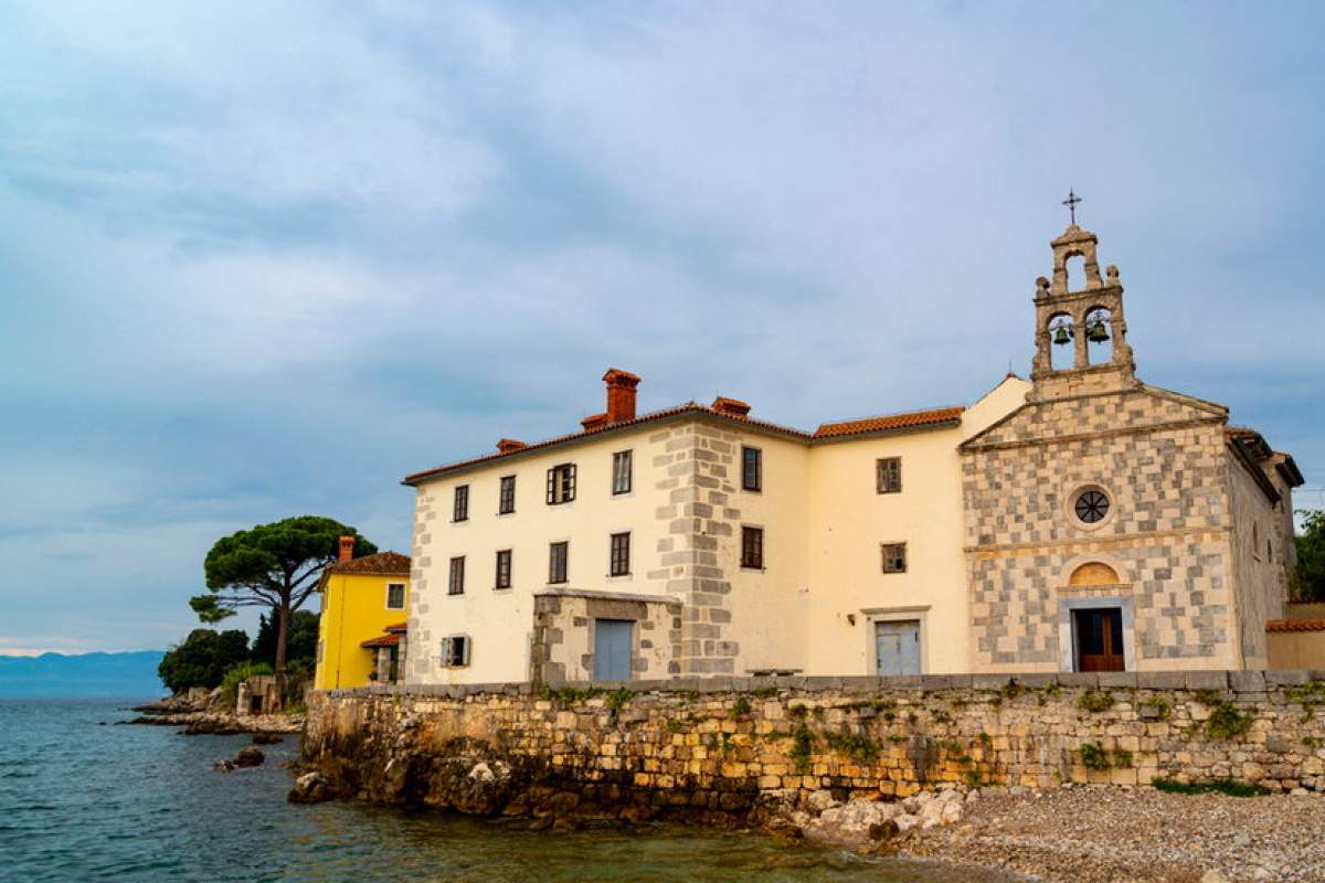 Il convento francescano a Glavotok