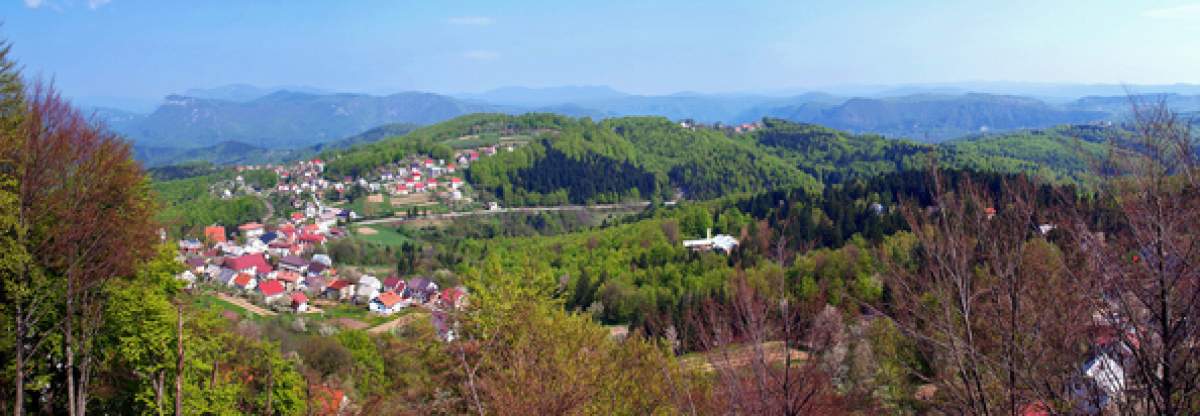 Paese Skrad nel Gorski kotar