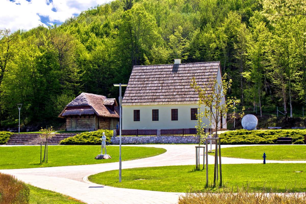 Village Smiljan in Lika