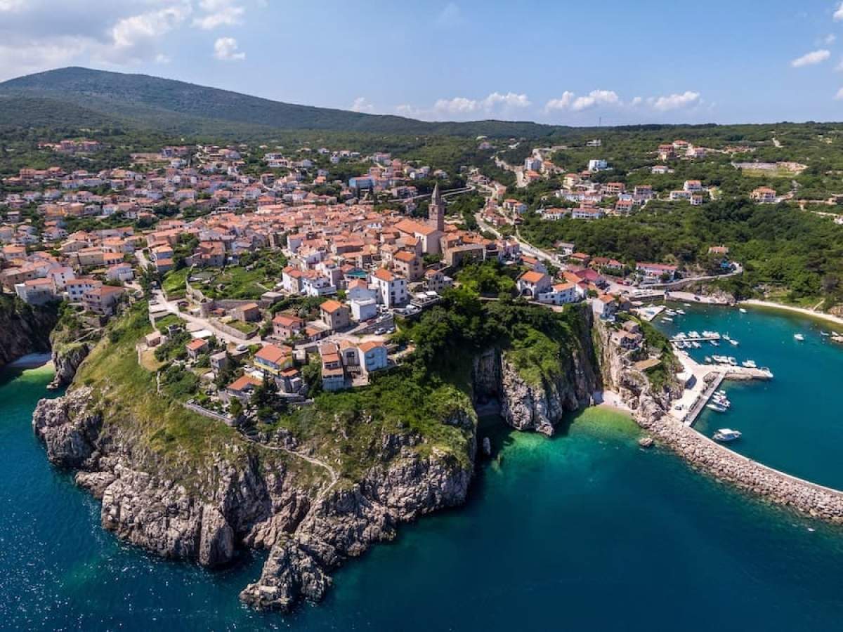 Il centro storico di Vrbnik