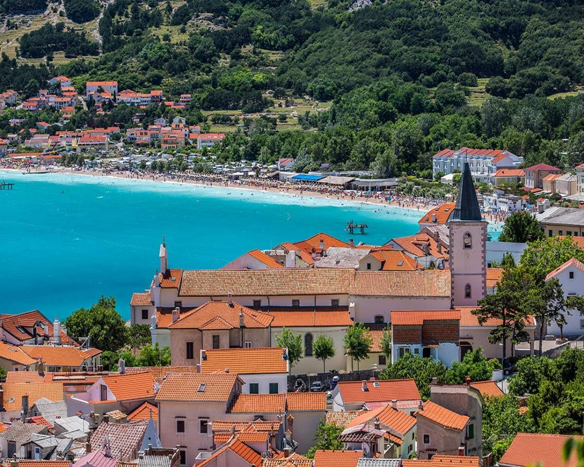 Spiaggia a Baška