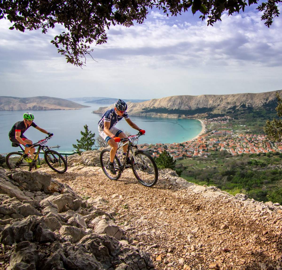 Mit dem Fahrrad rund um Baška