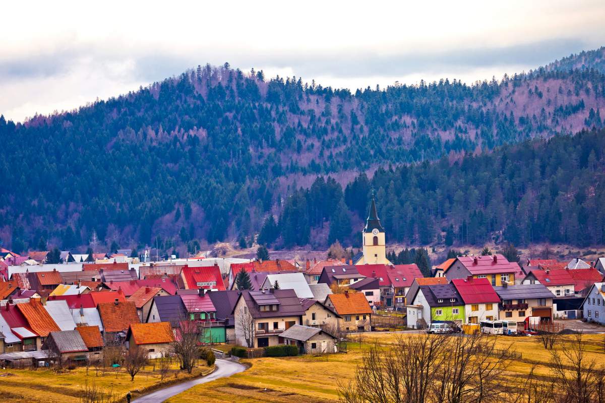 Città Delnice a Gorski kotar