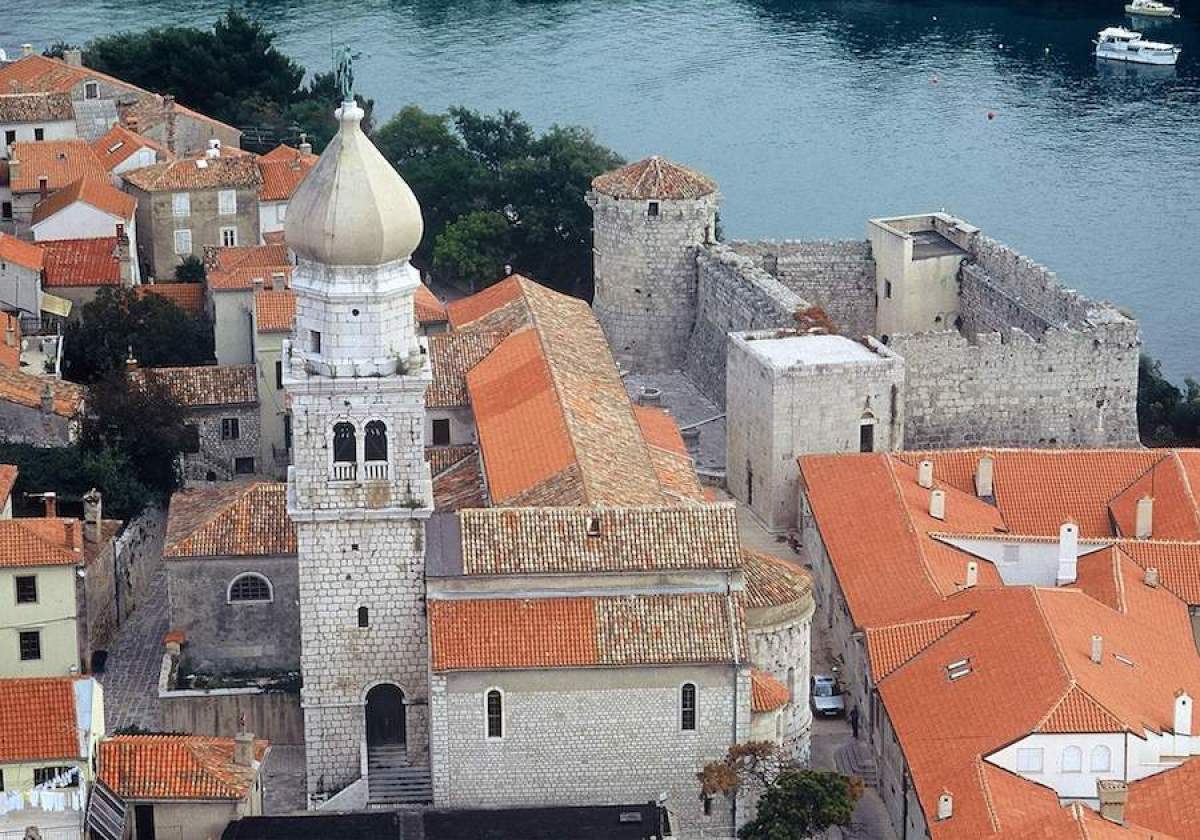 Frankopan castle in Krk