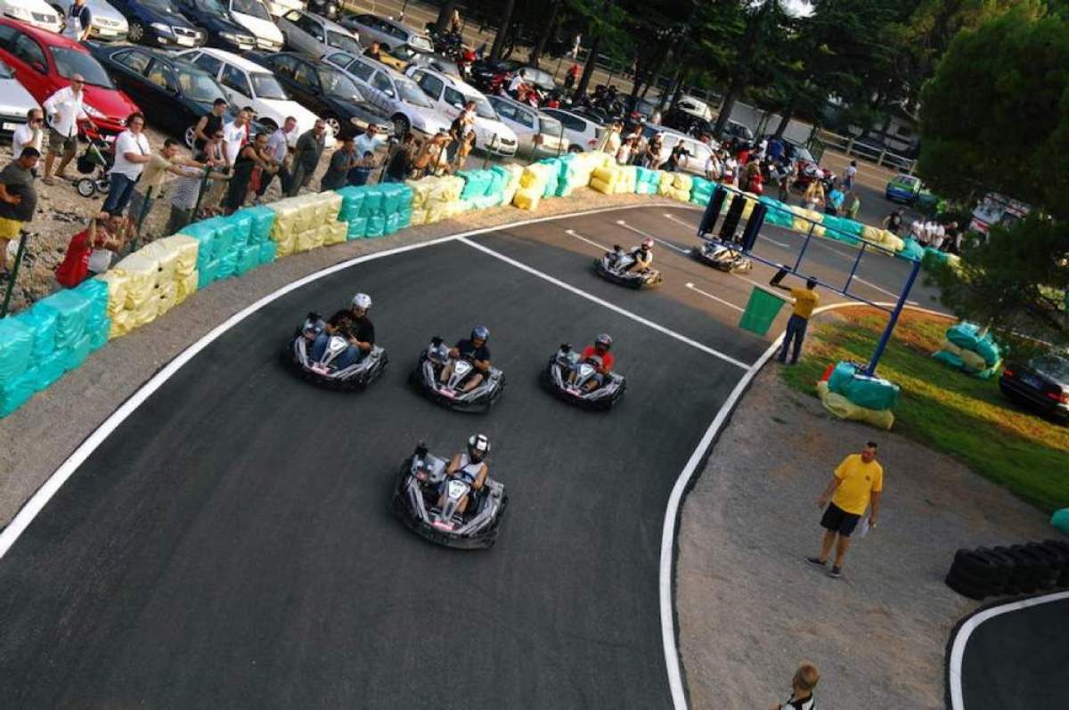 Club di karting sull'isola di Krk