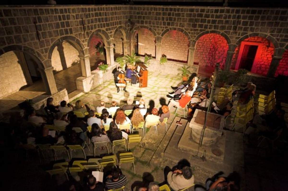 Concert in monastery of Košljun
