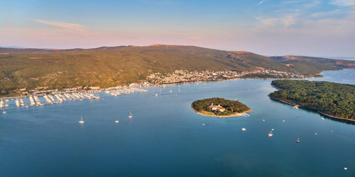 Franziskanerkloster auf der Insel Košljun