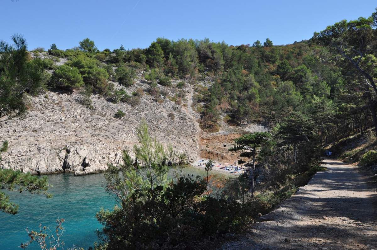 Beach Kozica in Vrbnik