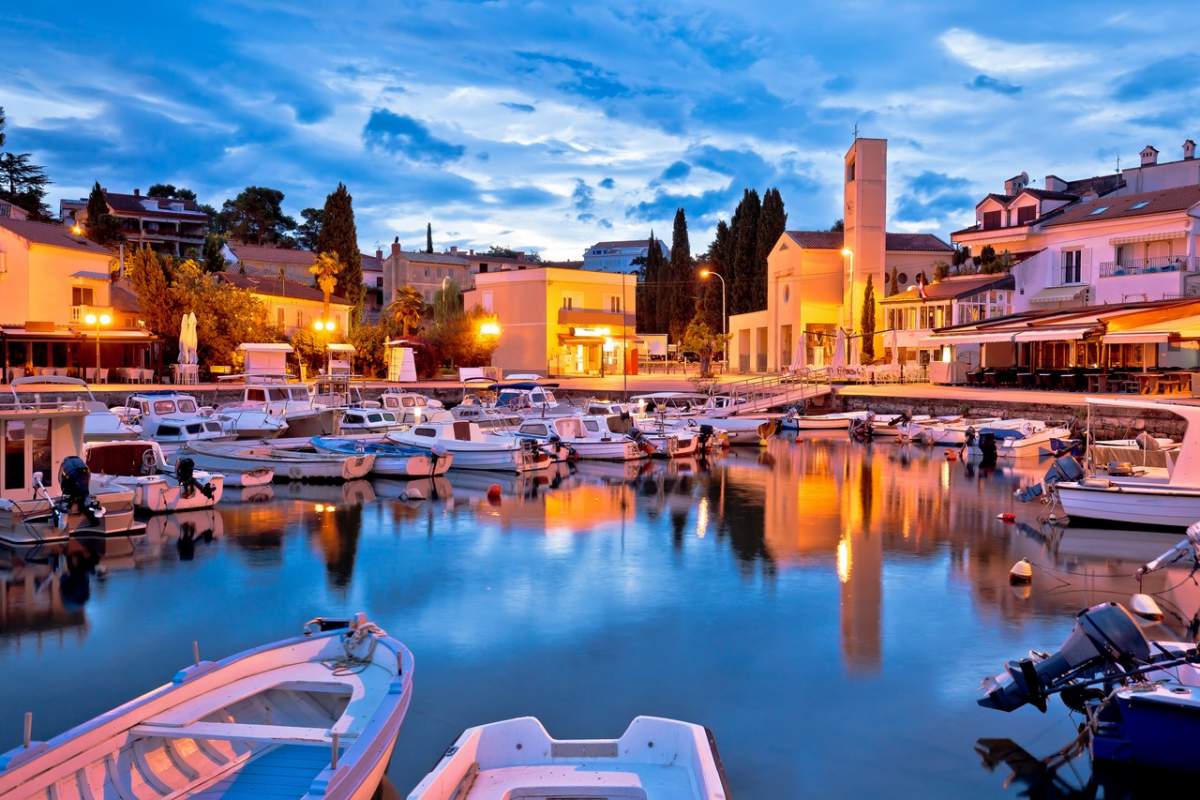 Boats in Malinska