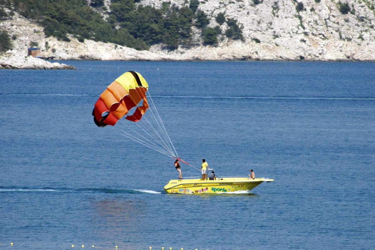 Water sports on the Island of Krk