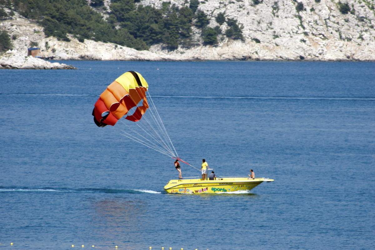 Sport acquatici sul`isola di Krk