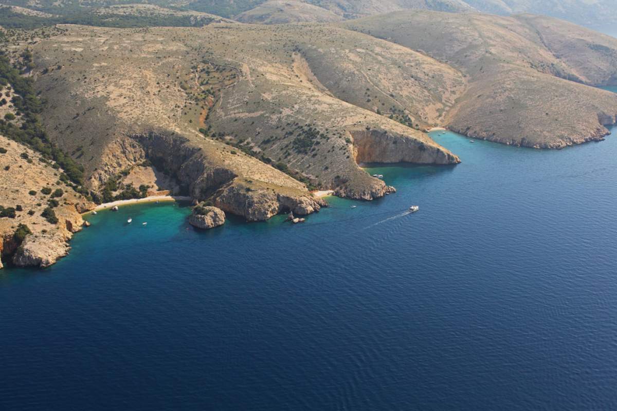 Le spiagge d`isola di Krk