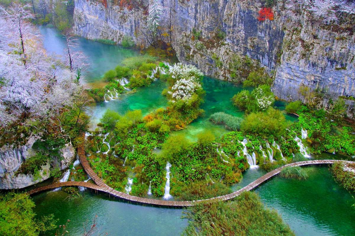 National park Plitvice lakes