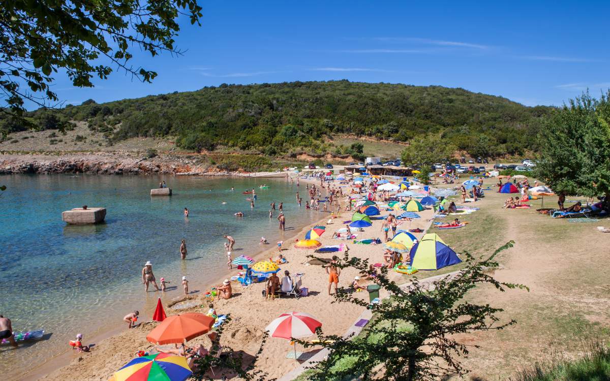 Sandy beach Sveti Marek