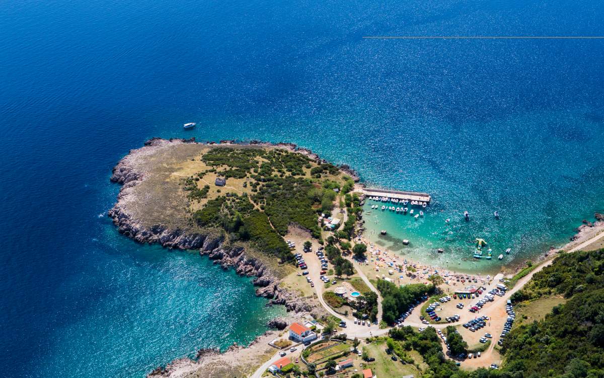 Sveti Marek beach in Risika