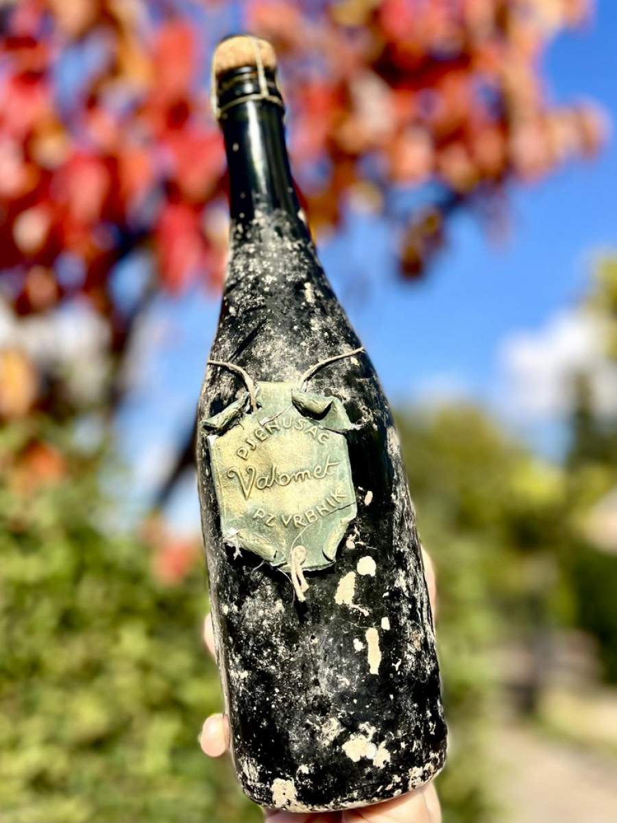 Schaumwein Valomet aus den Tiefen des Meeres 