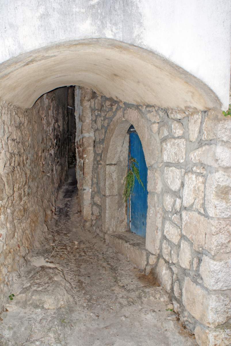 The narrowest street in the world in Vrbnik