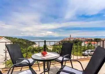 Kizi - ugodan apartman s panoramskim pogledom na more