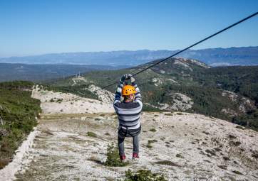 Zipline Edison Krk – šetnja među krošnjama