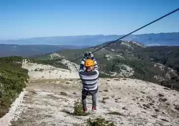 Zipline Edison Krk – canopy tour among the treetops 