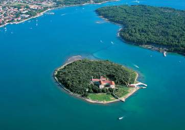 In barca fino all'isola monastero di Košljun