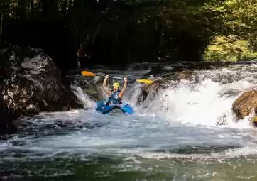 Rafting auf dem Fluss Kupa