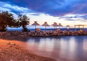 Tour al tramonto della costa occidentale di Krk